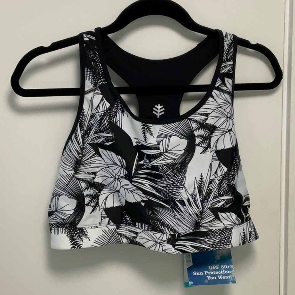 Coolibar UPF 50+ sun protection swim bra